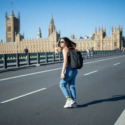 Estudante de intercâmbio em Londres