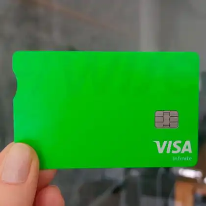 Cartão de débito internacional da Wise