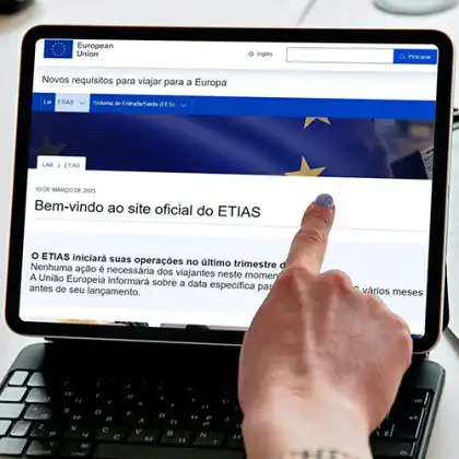 Sistema ETIAS entra em vigor em 2026