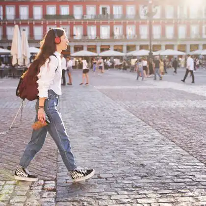 Estudante de intercâmbio na Espanha