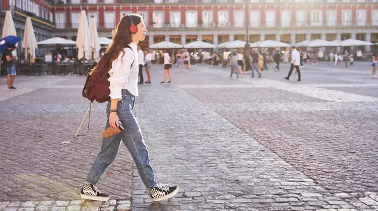 Estudante de intercâmbio na Espanha