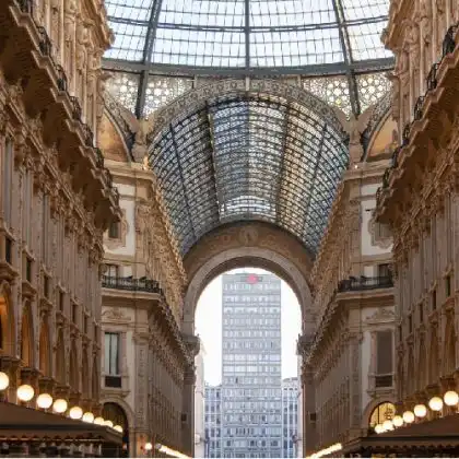Galleria Vittorio Emanuele II, em Milão