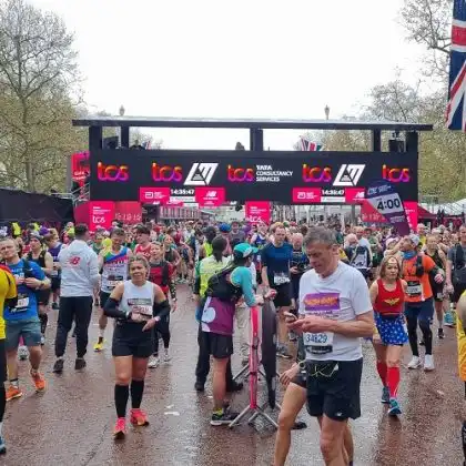 A Maratona de Londres aconteceu no dia 23 de abril de 2023