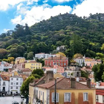 Casas na vila de Sintra