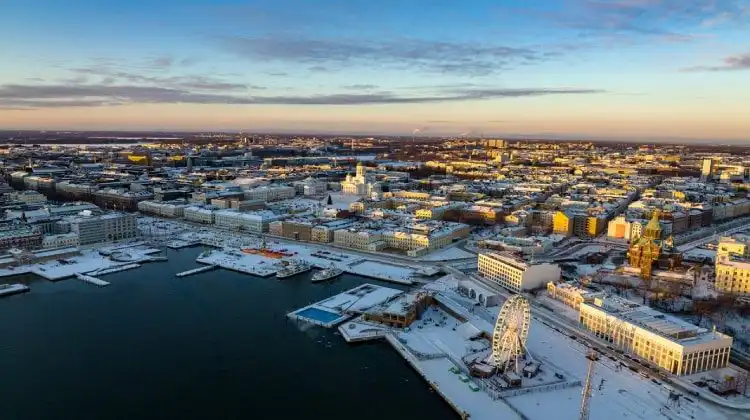 Helsinque, capital da Finlândia