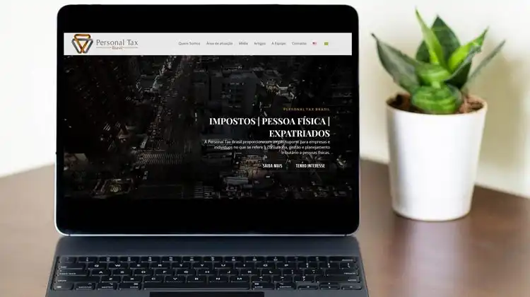 Home page da Personal Tax