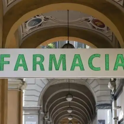 Entrada de farmácia na Itália