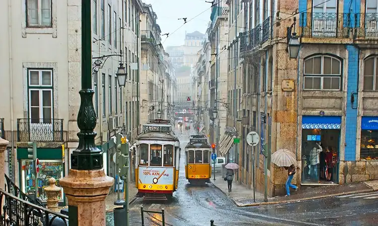 Chuva em Portugal
