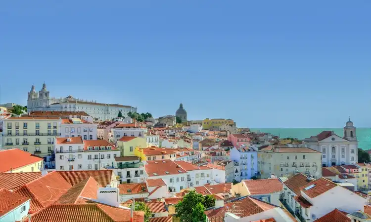 cidade de lisboa faz parte do mapa de Portugal