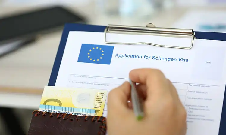 Schengen visa formulário