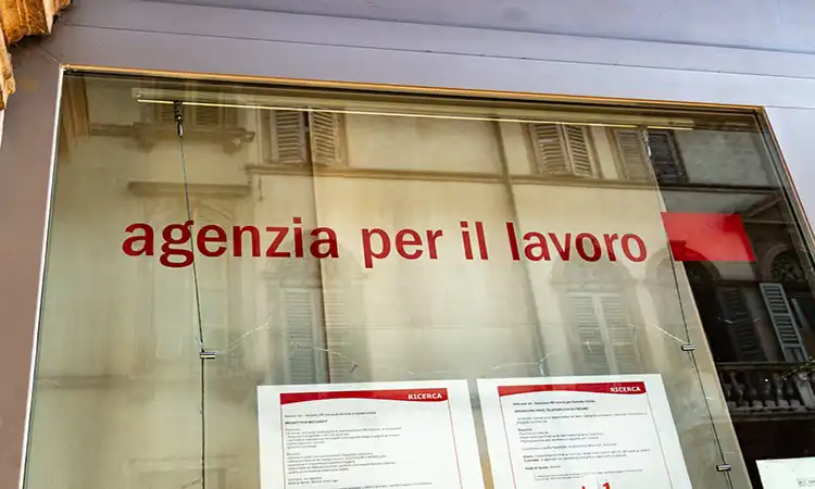 Agência de emprego na Itália