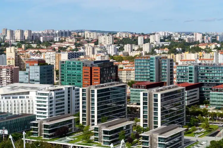 Área residencial de Lisboa