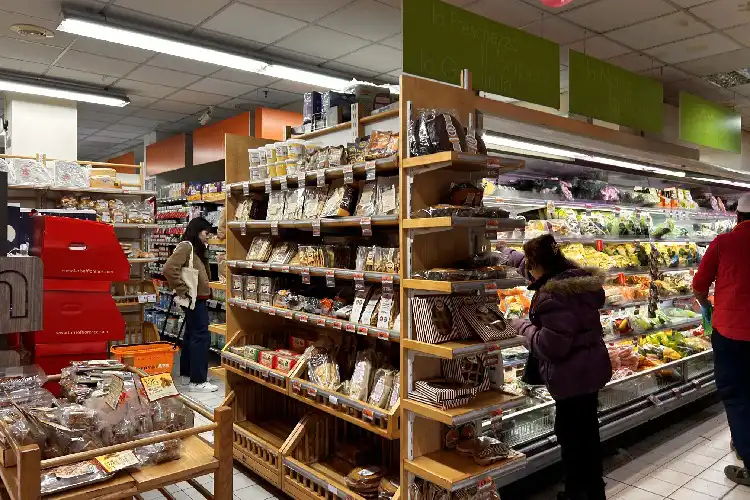 Supermercado na Itália