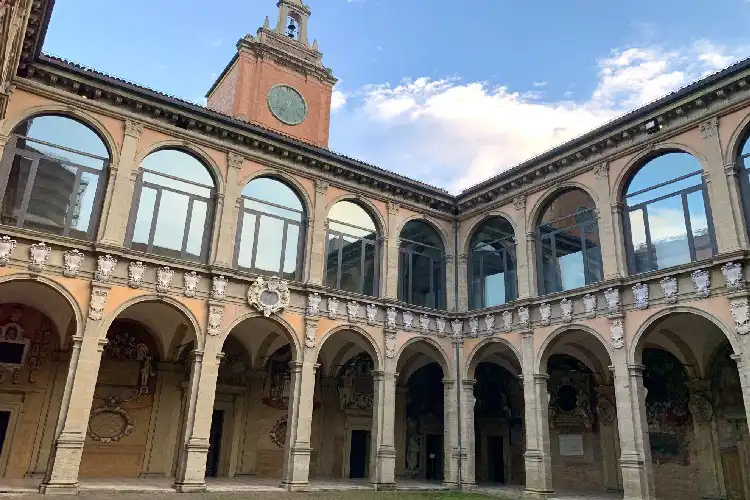 Biblioteca dell'Archiginnasio em Bolonha