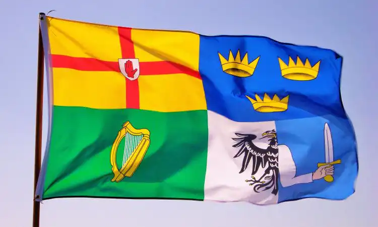 Bandeiras das províncias da Irlanda