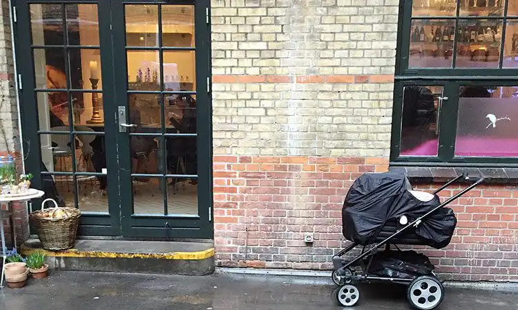 Bebês na Suécia ficam na rua com frio