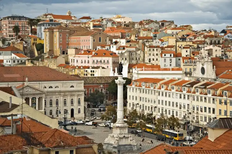 Praça do Rossio, uma das mais tradicionais de Lisboa