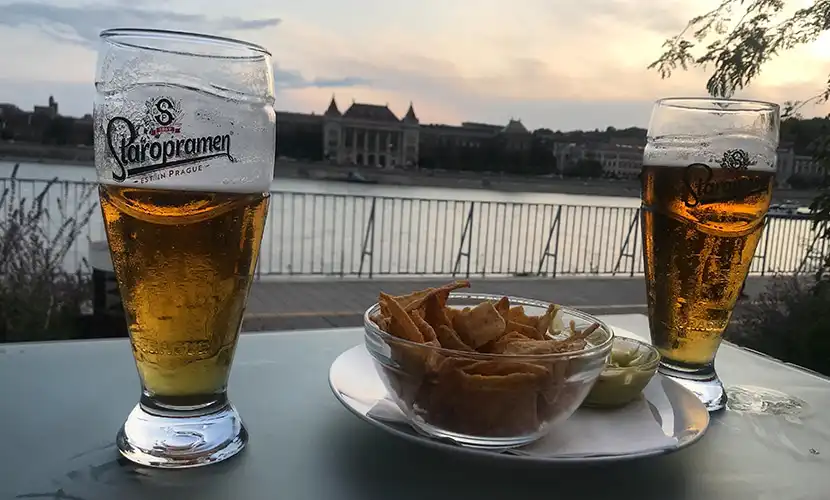 Cerveja em Budapeste