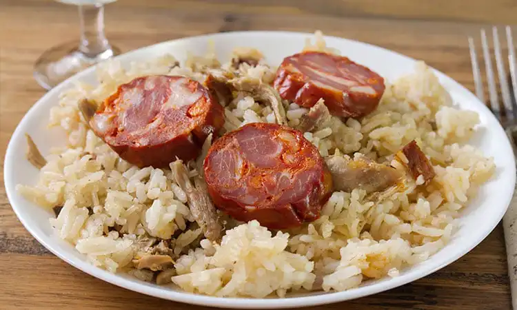 comidas tipicas de portugal arroz de pato