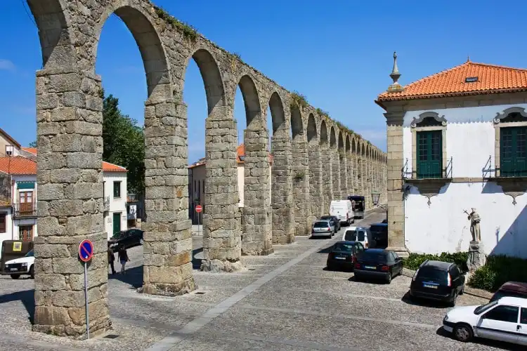 Aqueduto em Vila do Conde, Portugal