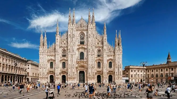 Duomo de Milão, na Itália