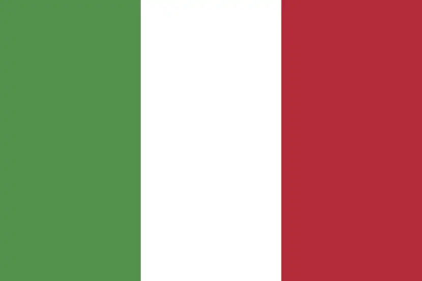 cores da bandeira italiana