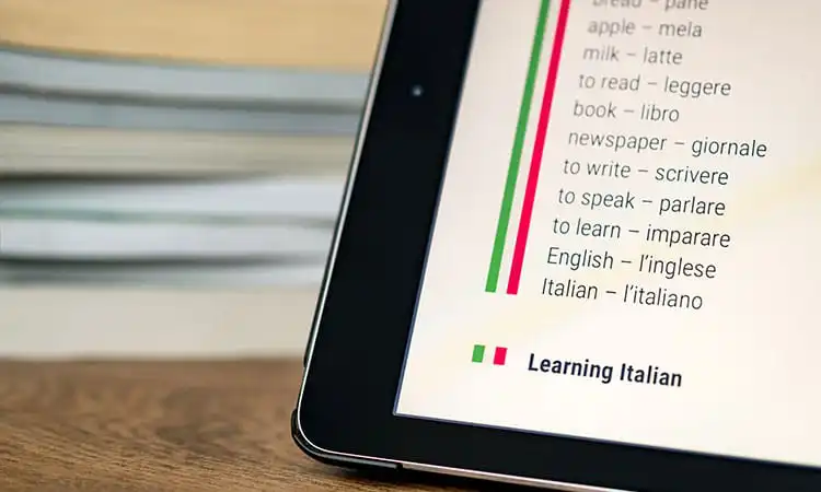 curso de italiano aplicativo