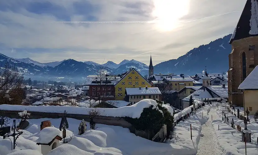 destino de esqui na Áustria