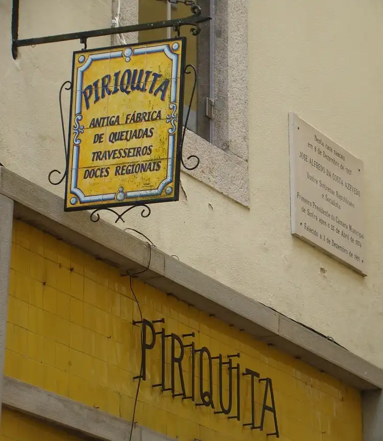 Placa da Doçaria Piriquita