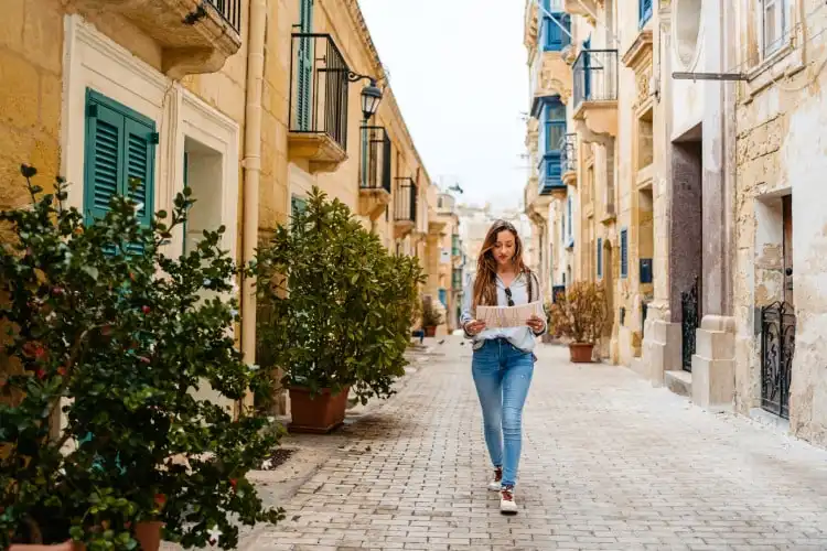 Ao estudar inglês em Malta você pode aproveitar a folga para fazer turismo.