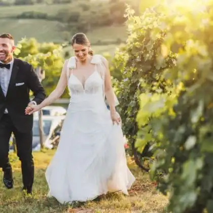Festa de casamento na Itália geralmente acontece durante o dia.
