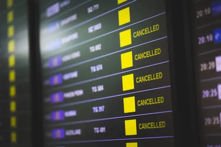 Voos cancelados podem ser reivindicados na plataforma Flightright