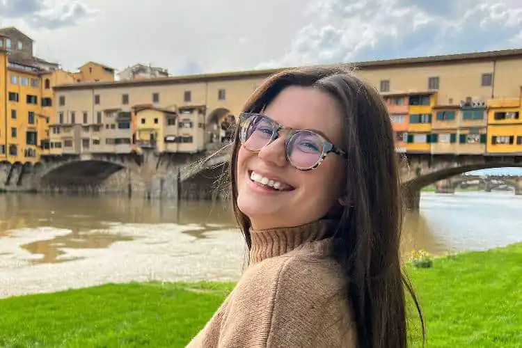 Giovanna no Ponte Vecchio, Florença