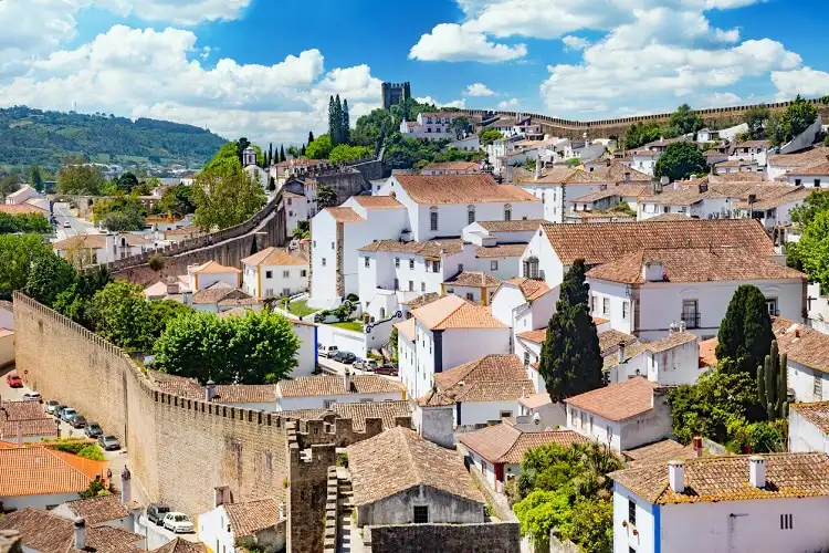 Cidade no interior de Portugal