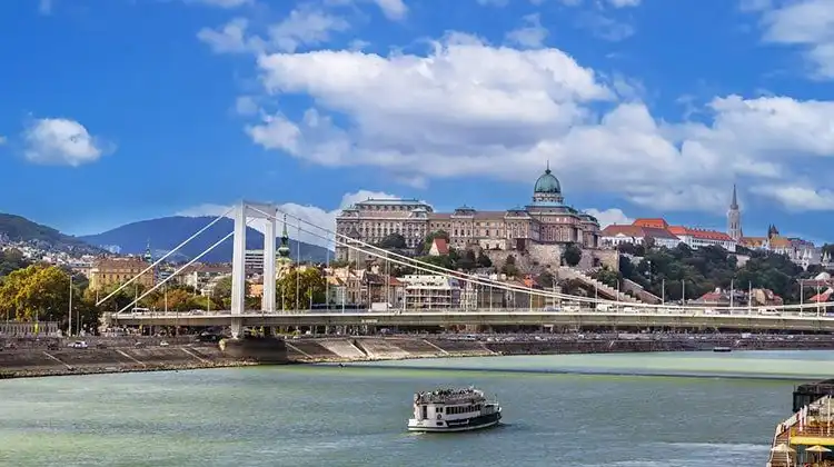 Vista panorâmica de Budapeste, na Hungria