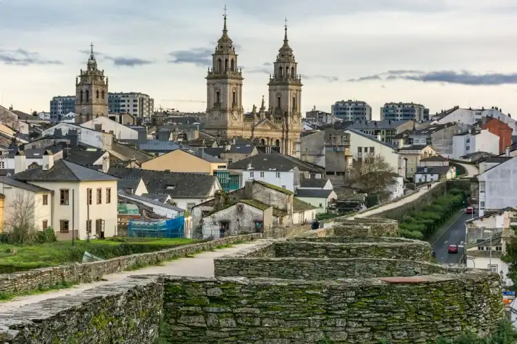 Lugo na região da Galícia