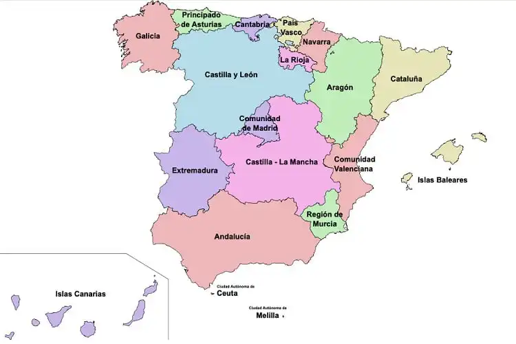 Comunidades autônomas de Madri