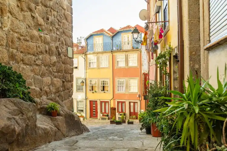 Casas tradicionais em Porto