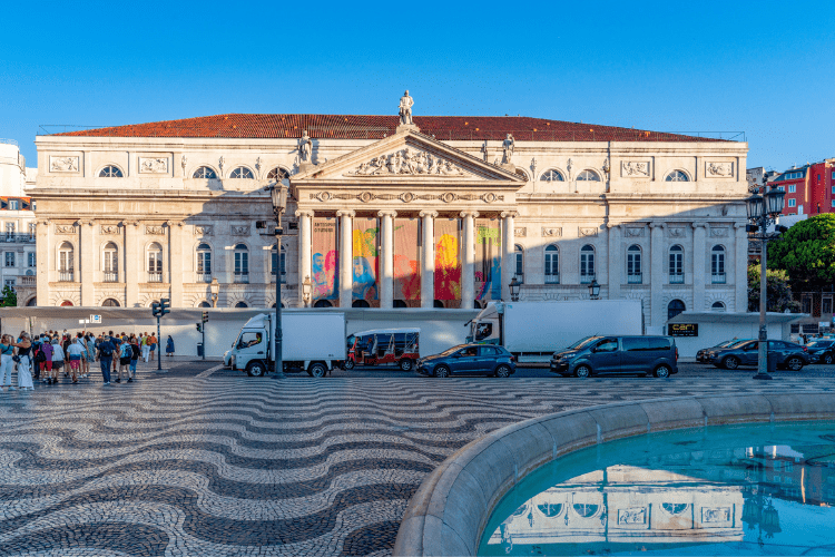 Teatro Dona Maria II, em Lisboa