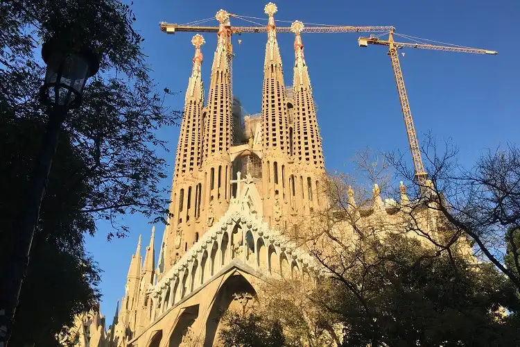 Igreja Sagrada Família, em Barcelona.