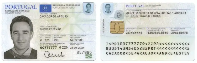 Novo Cartão de Cidadão de Portugal