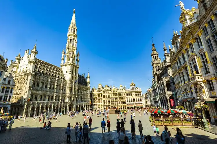 Foto da Grand Place, praça central de Bruxelas
