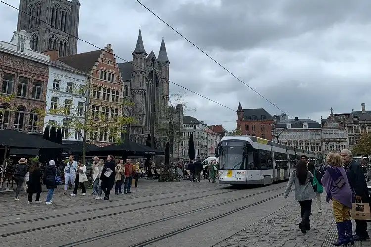 Foto da cidade Gent, uma das melhores cidades para morar na Bélgica.