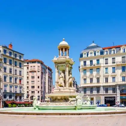 Praça em Lyon