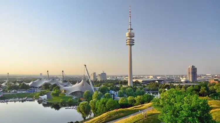 Cidade de Munique na Alemanha