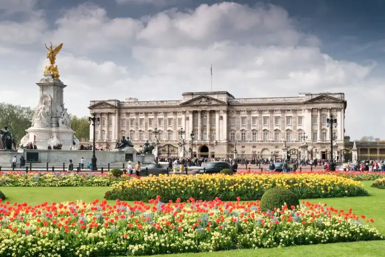 Palácio de Buckingham, em Londres, na Inglaterra
