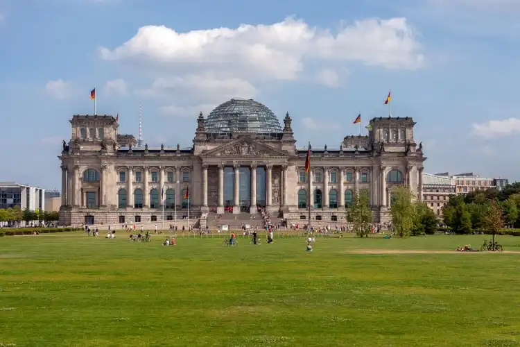 Parlamento da Alemanha em Berlim.