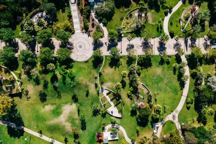 Parque dos Poetas em Oeiras, Portugal