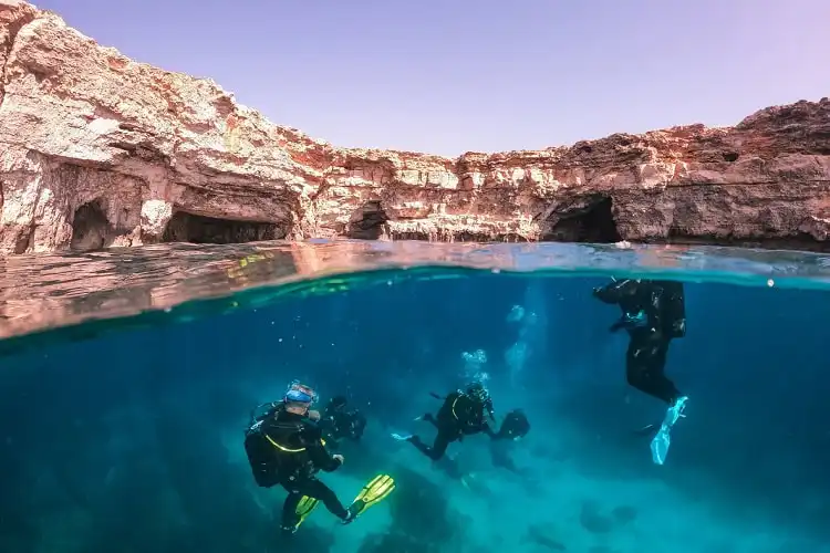 Malta oferece ótimas atividades aquáticas durante o período de intercâmbio. 