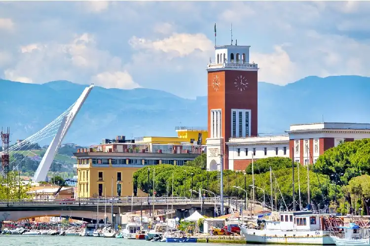 Cidade de Pescara, uma das cidades mais baratas para morar na Itália